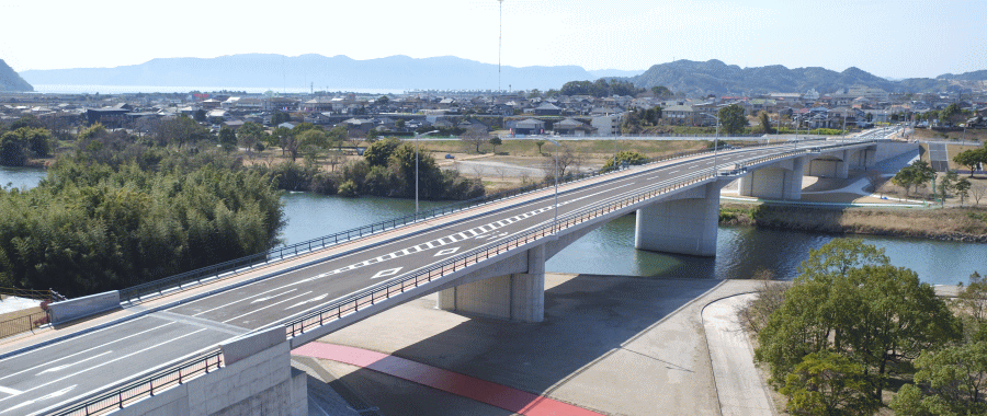 H26新川北線（しらさぎ橋）上部工事